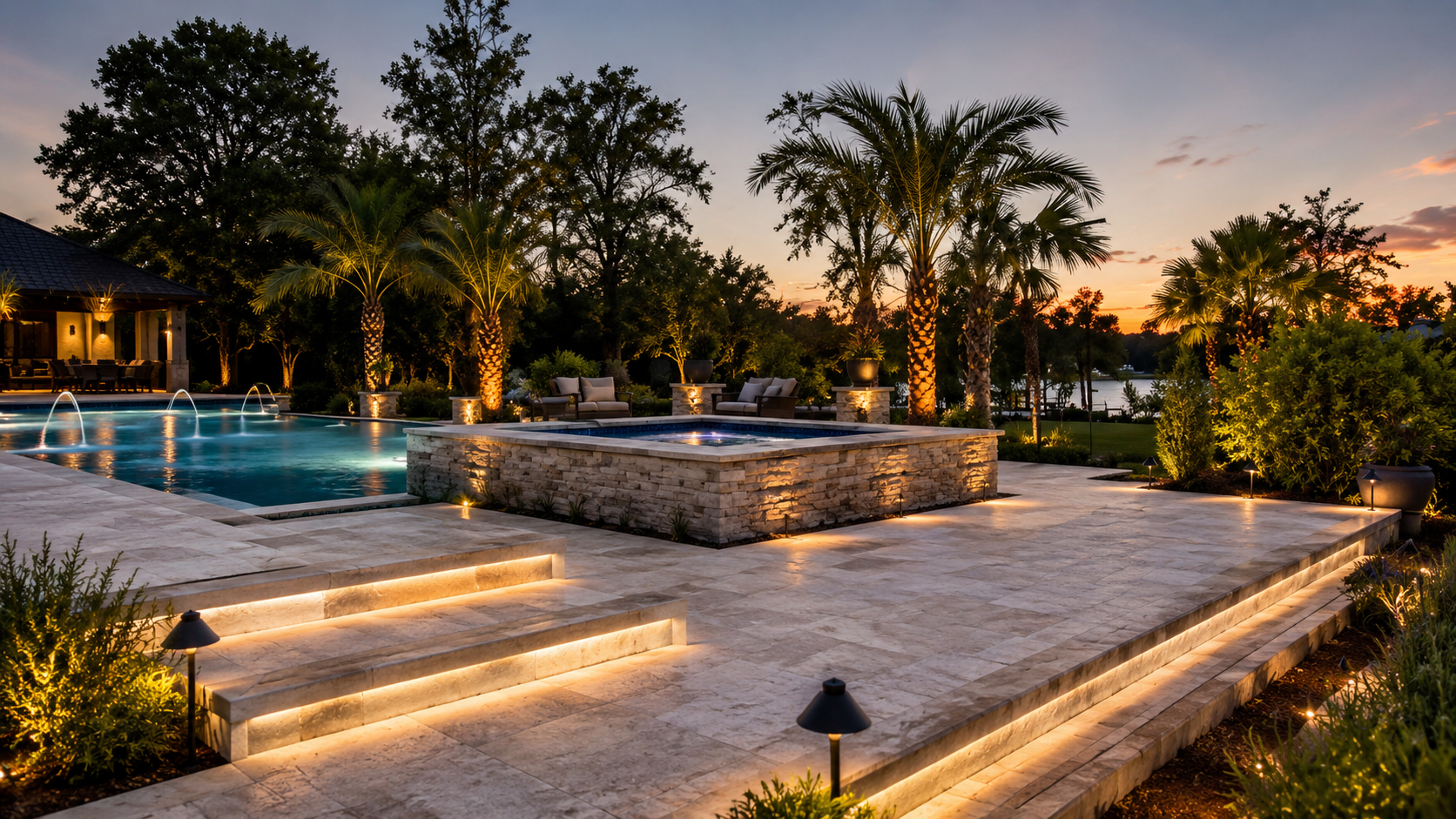 Outdoor living display at Midlands Supply Design Center